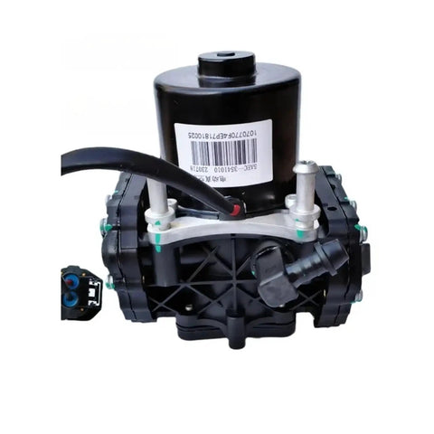 Heavy Duty Electric Vacuum Pump For Brake Booster System with solid grip and connectors, suitable for BYD Tang Qin E5 E6.