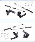 Toyota Tacoma Front Hood Lift Supports Kit 2005 2015 Direct Bolt On Fit Replacement Shock Struts gas charged rods and brackets