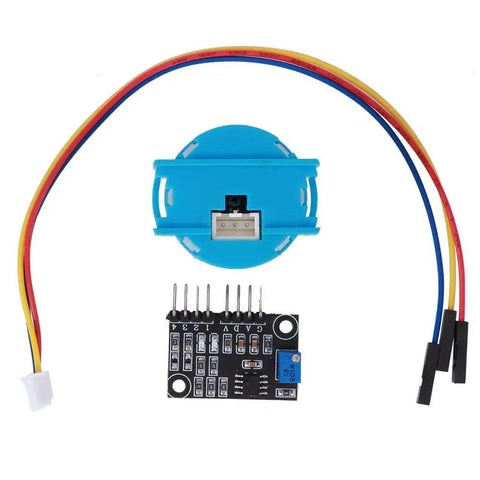 Pro Grade Wastewater Turbidity Sensor For On Site Water Quality Monitoring Easy To Use Turbidity Module With Real Time Detection Industrial Grade Accuracy Early Warning For Environmental Control And Process Safety, blue sensor module with cable and PCB