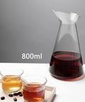 Craft Your Own Smooth Sippin Chilled Coffee With This Detachable Cold Brew Maker Featuring An 800ml Iced Drip Tower And Precision Nozzle For Effortless Cleanup And Quick Home Brewing Perfection Daily. 800ml borosilicate glass vessel with brewed coffee.