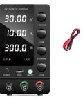 Variable Digital DC Power Supply 0 To 30V 0 To 10A Lab Bench Regulator With Overload Short Circuit And Over Temperature Protection
