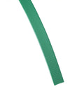 Rock-Solid 5/8" x 0.031" x 3773' PET Strapping Roll, 1014 lb Break Strength, green textured strapping for secure packaging.