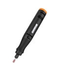 20V Cordless Rotary Tool With Brushless Motor, Universal Bit Compatibility, black design, angled view, compact power tool for various tasks