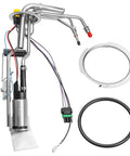 Gas Pump Assembly For Chevy GMC Trucks C1500 C2500 C3500 K1500 K2500 K3500 1988 Through 1995 With 4.3L 5.0L 5.7L 7.4L Engines Replacement For E3621S 66300 P8000S 402P3621S, showing components
