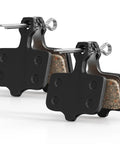 Heavy Duty Front And Rear Disc Brake Pads For Lectric XP Trikes And E Bikes High Friction Semimetal Copper Fiber Replacement