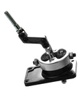 Racing Short Throw Quick Shifter For 83-04 Ford Mustang And 83-88 Thunderbird T5 T45, 85-90 Cosworth T5 Black, billet aluminum with adjustable stops