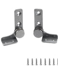 2 Pack Flip Hinge Damper With Screws, Heavy Duty 2.0 Nm Torque Torsion Shaft Hinge, 304 Stainless Steel and screws