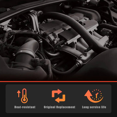 Pro Grade VVT Cam Sprocket And Timing Phaser Kit For 2011-2017 Nissan Juke showing engine components and heat-resistant features.