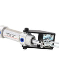 Tested Pro Pneumatic Hold Down Clamp Delivers 50kg Clamping Force No Fuss Toggle Table Clamp Tough As Nails Construction, side view.