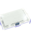 370 Piece Metric 304 Stainless Steel Phillips Flat Head Self Tapping Screws Assortment Kit in clear plastic case