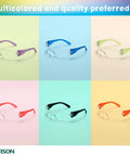 36 Pack ANSI Z87.1 Safety Glasses Bulk With Six Color Frames For Construction Lab Shooting And Nerf Scratch And Impact Resistant