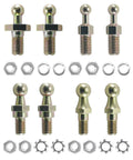 Holley Carburetor Throttle Ball Stud 20-2 Replacement Kit For Precise Smooth Throttle Control In Cars And Small Engines, Easy Install With Multiple Styles To Fit Holley Carburetors And General Equipment Repair, metal stud set
