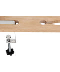 Pro Grade Jewelry Workbench Pin Clamp Durable Wooden Tool for Artisan Jewelry Making No Drill Required Easy Install On Your Bench 1 Unit