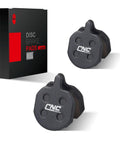 2 Pairs Mountain Bike Organic Resin Disc Brake Pads For Hayes MX2 MX3 MX4 MX5 Sole GXC GX2 CX5 shown with packaging