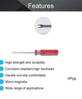 Magnetic U-Type Spanner Screwdriver With 1.7mm Tip And 3 Inch Shaft Perfect For Nail Pulling And Automotive Work. Features detailed.