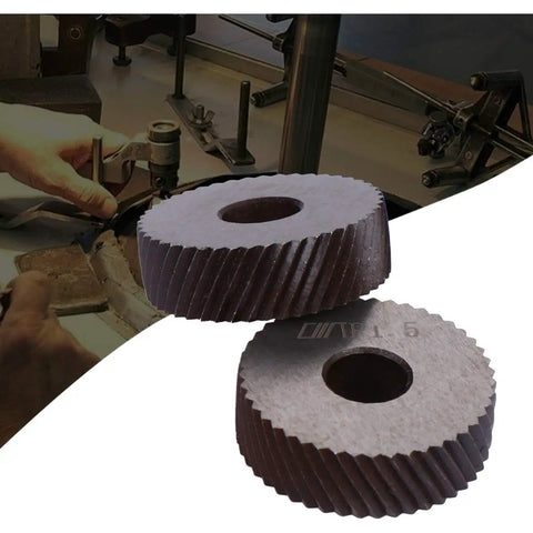 3 Piece Dual Wheel Knurling Tool Set With Diagonal And Linear Pitch For Precision Machining And Embossing Pro Grade Durable Build