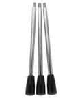 Three Pack M8x200 Bench Drill Handles With Bakelite Grip For Lathe Milling And Grinding Machines, Ergonomic Crank Handwheels