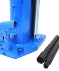 Big Time Air Powered Hydraulic Toe Jack Lift 20 Ton Max Pull 10 Ton Toe Lift showing mechanism and handle, designed for heavy lifting.