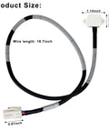 Balance Sensor Replacement EBD48922810 For LG Washing Machines Compatible With WM1455HWA WM3555HWA WM3600HVA WM4000HBA And Other LG Models No Tools Needed Easy Install Durable Vibration Sensor For Quieter Washes. Product size image with 18.7-inch wire