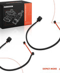 A-Premium front brake pad wear sensor pair with wiring for Porsche Cayenne 2019–2024, 2‑pc set