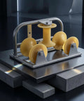 Heavy Duty Cable Guide Pulley Built Tough With Steel And Aluminum Wheels For Slick Wire Routing and quick line shifts on busy job sites.
