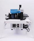 Portable Manual Edge Banding Machine With Glue System For Woodworking 10 To 45mm Banding Tape 110V 765W T90