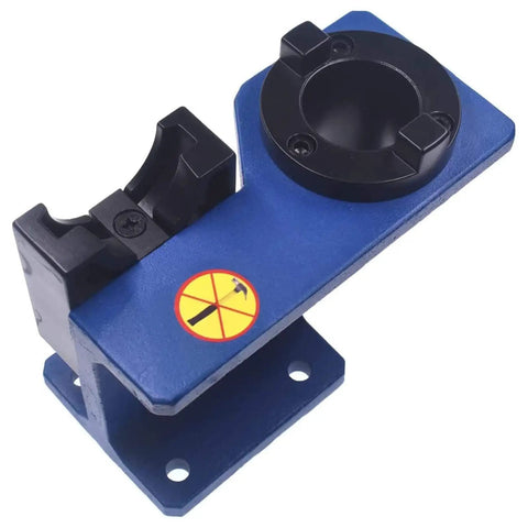 CNC Tool Holder Tapers for BT40 Universal Horizontal and Vertical Mount with Aluminum Seat, Durable Steel Fixture