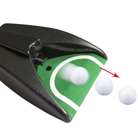 Automatic Golf Putting Cup With Ball Return For Seamless Practice Portable Indoor Outdoor Training Aid