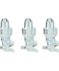 Tire Thread Studs Set With Tungsten Steel Screws 50 Piece Silver Finish Enhanced Traction Beefed Up Impact Design