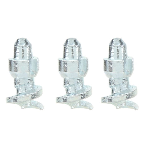Tire Thread Studs Set With Tungsten Steel Screws 50 Piece Silver Finish Enhanced Traction Beefed Up Impact Design