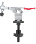 Quick Release Woodworking Bench Clamp Set With Toggle Clamps For Woodworking Jigs And Fixtures Hold Down Clamps For Welding Drill Press Crosscut Sled And Wood Board Fixing, side view