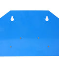 Wall rack for 58 Piece T Slot Clamping Kit for Milling and Machining with T Slot Cleaner and Tightening Wrench, blue steel