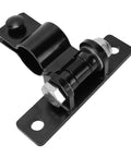 Built Tough Heavy Duty Carbon Steel Gate Hinges Featuring Removable Pin Design For Backyard Gates close-up view with black finish.