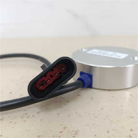 Brand New 64Bit Steering Motor Encoder Sensor W201301C For Excavator And Forklift Heavy Machinery Parts High Precision Control Component Replacement close-up image of encoder connector.
