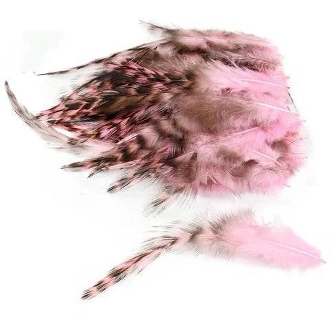 Natural Pheasant Feathers 50 Pcs For DIY Crafts, Fly Tying, Jewelry Making, Dreamcatchers, And Earrings, Lake Blue Dye, close-up of feathers
