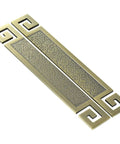 Oriental Style Barn Door Pull Handle With Install Fittings, Antique Look Push Pull Door Handle For Wood Glass Metal Doors