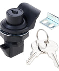 Left Or Right Handed Cabinet Latch With No Fuss Smooth Locking Mechanism For Cabinets And Drawers ABS Push Secure Marine Ready