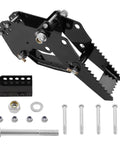 Backhoe Thumb Excavator Claw Universal Attachment for Kubota and Deere tractors with bolts shown, fits 3.25 in boom width