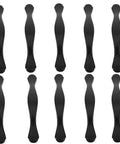 Black Kitchen Cabinet Hardware Pulls 10 Pack Modern Drawer Handles Replacement for Cabinets Furniture Cupboards and Doors