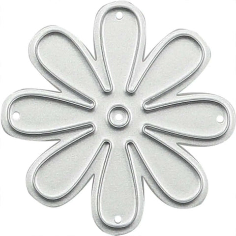 Nine Piece Flower Die Set For Card Making And Scrapbooking, Carbon Steel Cutting Dies For Floral Patterns And Snowflake Designs