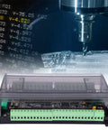 Industrial PLC Controller For 24V DC Power, 24 Input 24 Output, Analog 6AD Module, High Speed Counting, RS485 Interface displayed