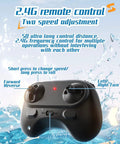 Remote control for Mini RC Boat with dual motors and dual speed modes for lakes, rivers, and pools RTR ready to run racing boat