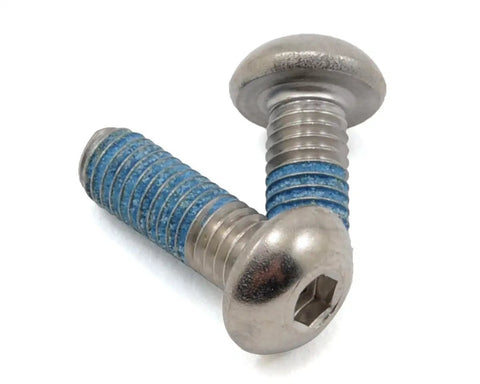 Ultegra Di2 External Routing Junction Box For Waterproof Wiring screws showing threaded blue sections