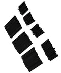 Ultimate Heat Shrink Tubing Assortment Set That Is Awesome For Any DIY Project Including Car Wiring With Insulated Black Heat Sleeves Featuring A 2 To 1 Ratio That Shrinks Tight When You Use Heat For Electrical Protection, assorted sizes