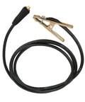 Top Notch 260A Brass Ground Clamp For Heavy Duty Welding Jobs with 260 amp wire and alligator clip connector.