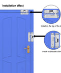 Installation of 12V DC Fail Safe Drop Bolt Door Lock For Access Control Systems With Time Delay 0S 3S 6S on wood door