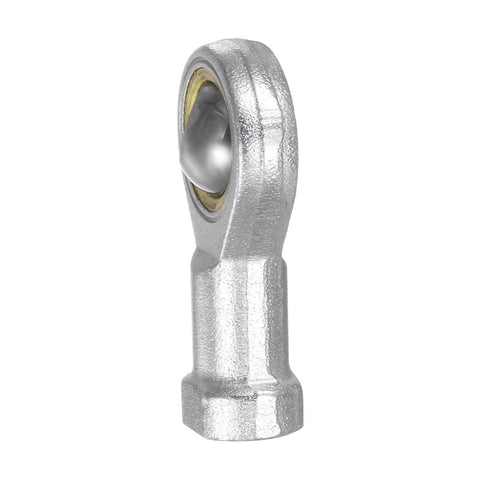 M6 Female Rod End Bearing Set, 2 Pack With Left And Right Hand Threads, Includes Jam Nuts, Grade 45 Steel Bodies And Hardened Bearing Steel Balls For Smooth, Flexible Motion In Mechanical Assemblies. M6 female rod end bearing, zinc body, 40mm