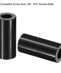Rugged Aluminum Spacers Kit Five Pack M10 Three Quarter Inch OD X Two Inch Length Standoff For Three Eighths Inch Or M10 Bolts