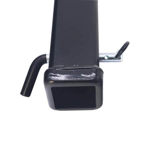 Half Inch Trailer Hitch Pin And Clip For Class I And II Hitches, Zinc Plated Steel With Vinyl Coated Head installed view