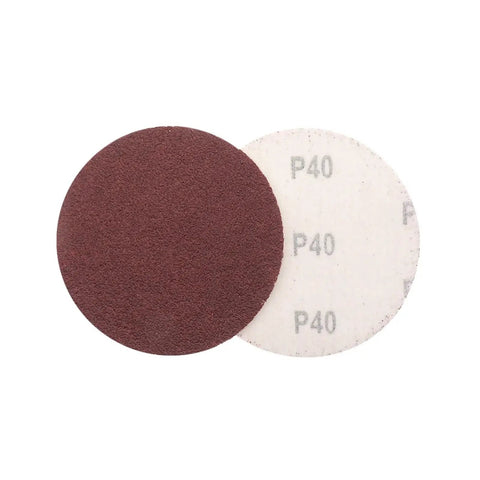 80 Piece 4 Inch Hook And Loop Sanding Discs With Grits From 40 To 2000 Featuring Aluminum Oxide For Wood Metal Polishing Wet Or Dry Jobs That Slaps, showing P40 grit.